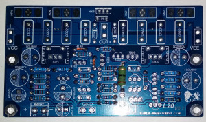PCB with the Resistors Loaded